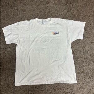 Fruit of the Loom White Men's Tee with Graphic